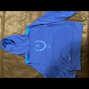 Nike boys hooded sweatshirt size small